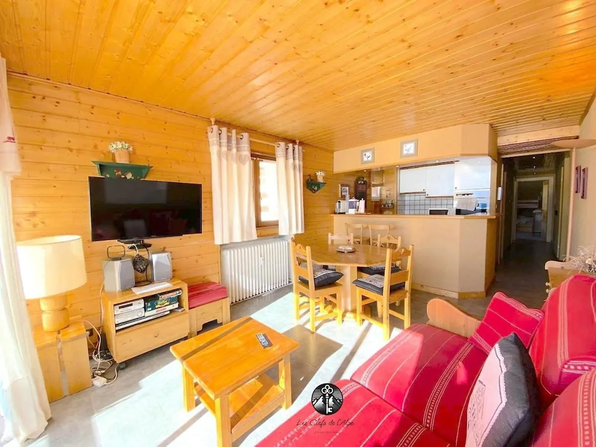 T3 Plein Sud - Proche Remontees Mecaniques Huez Apartment
