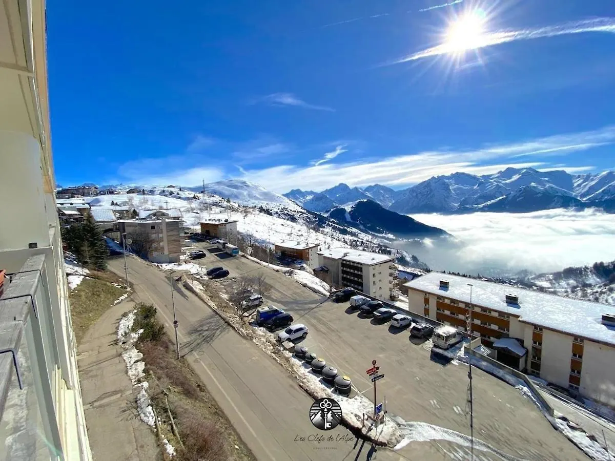 T3 Plein Sud - Proche Remontees Mecaniques Huez Apartment